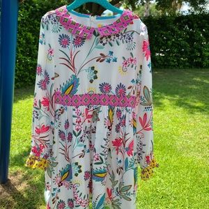 Mini-Boden floral dress size 7-8